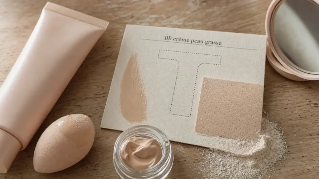BB crème peau grasse : matifier sans dessécher la peau