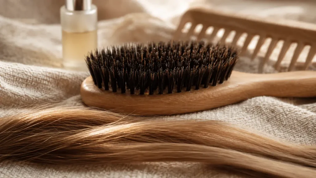 Brosse cheveux fins pour gagner du volume et éviter la casse