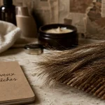 Cheveux reches au peigne en bois : cuticules ouvertes, calcaire et chaleur
