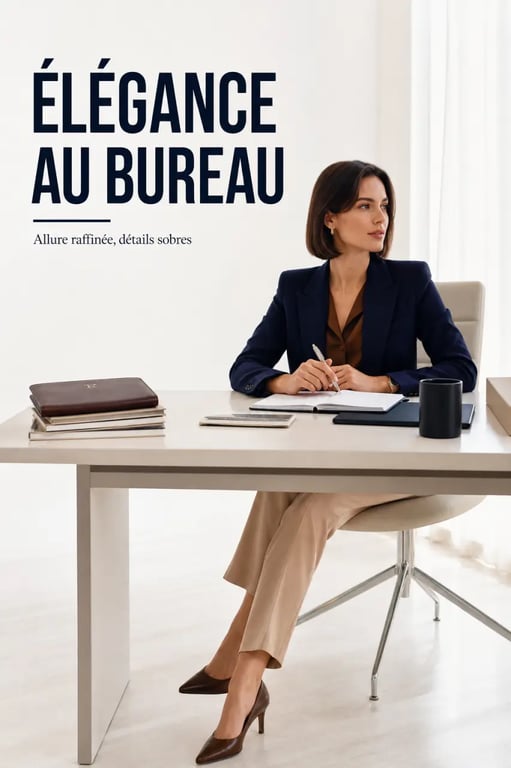 Comment accorder ses chaussures de luxe avec une coiffure sophistiquée : coiffure nette et chaussures de luxe pour un bureau élégant