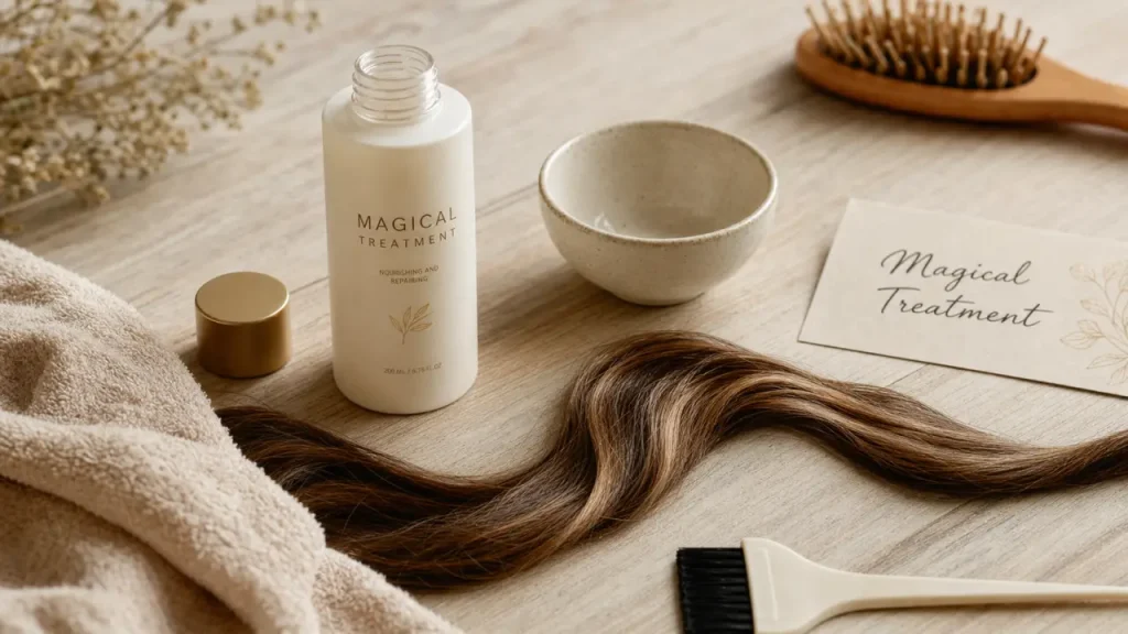 Magical traitement pour cheveux abîmés
