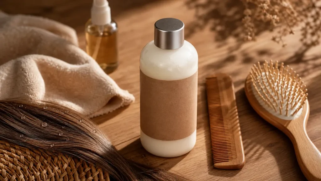 Meilleur shampoing pour épaissir les cheveux, formule douce sans sulfate, volume
