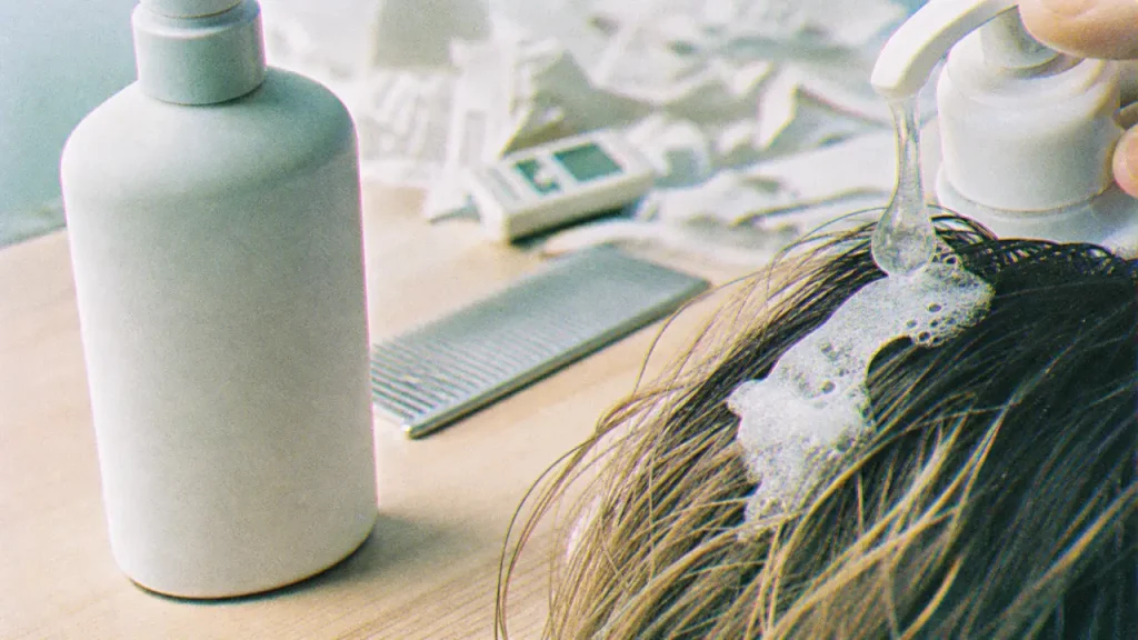 Meilleur shampoing racines grasses pointes sèches : mousse équilibrante, cuir chevelu