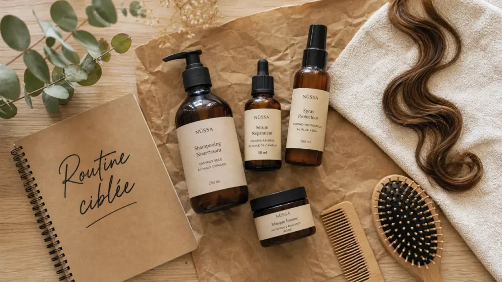 myriam k routine ciblée : soins cuir chevelu boucles et blonds