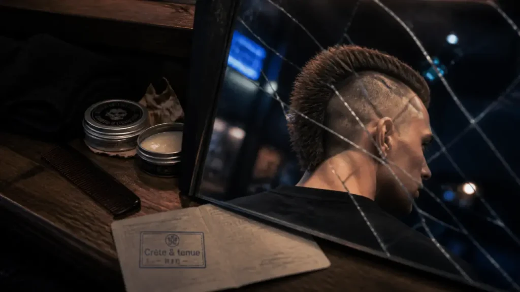 Coupe de cheveux crete : crête iroquoise, espagnole et burst fade