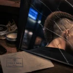 Coupe de cheveux crete : crête iroquoise, espagnole et burst fade