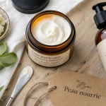 Crème naturelle pour le corps hydratante, beurre de karité et aloe vera