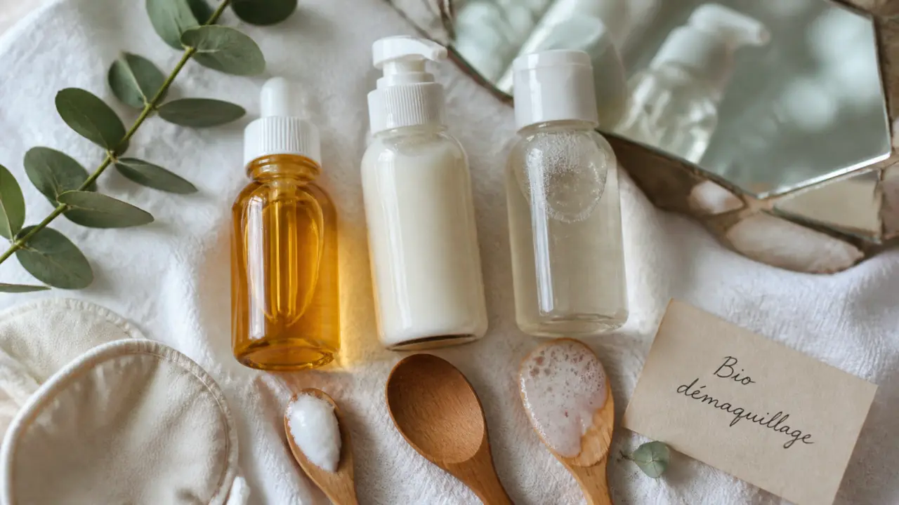 Démaquillage bio : huiles et laits pour retirer le waterproof sans irriter