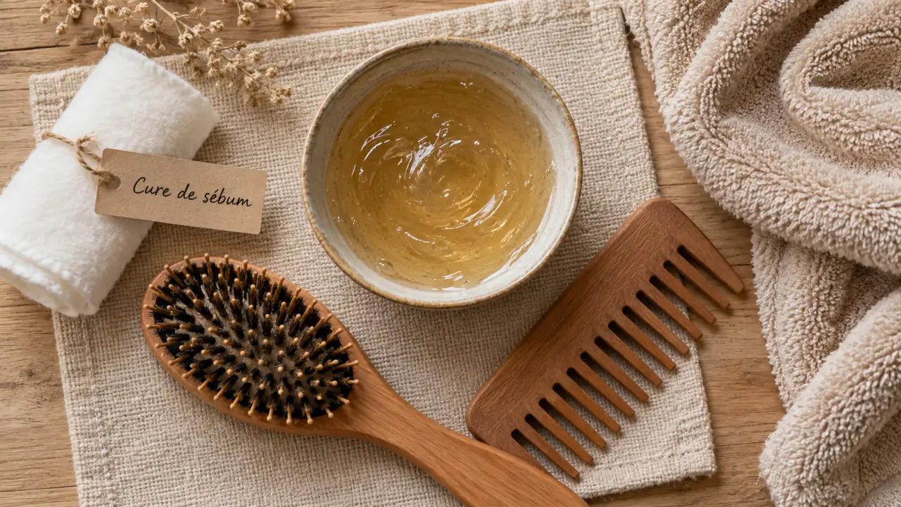Cure de sebum pour espacer les shampoings sans irriter le cuir chevelu