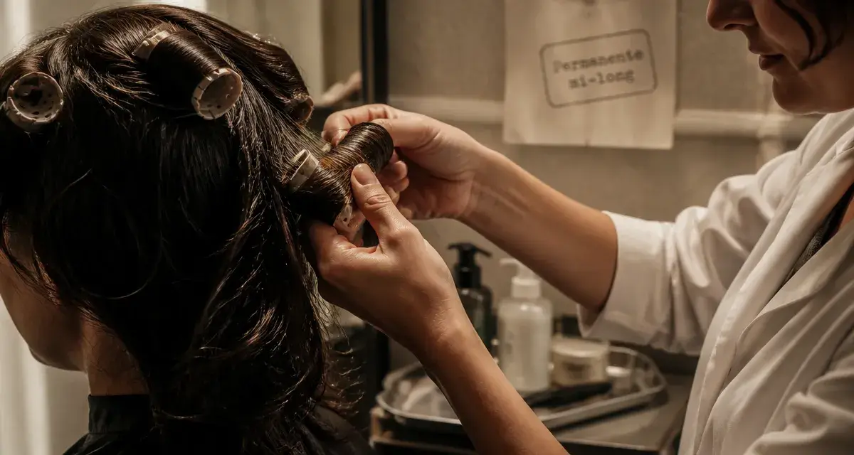 Permanente sur cheveux mi long : boucles durables sur mèches mi-longues