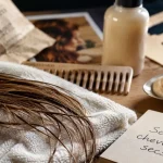 Soin pour les cheveux secs : masque hydratant sur cheveux abîmés, sans alourdir