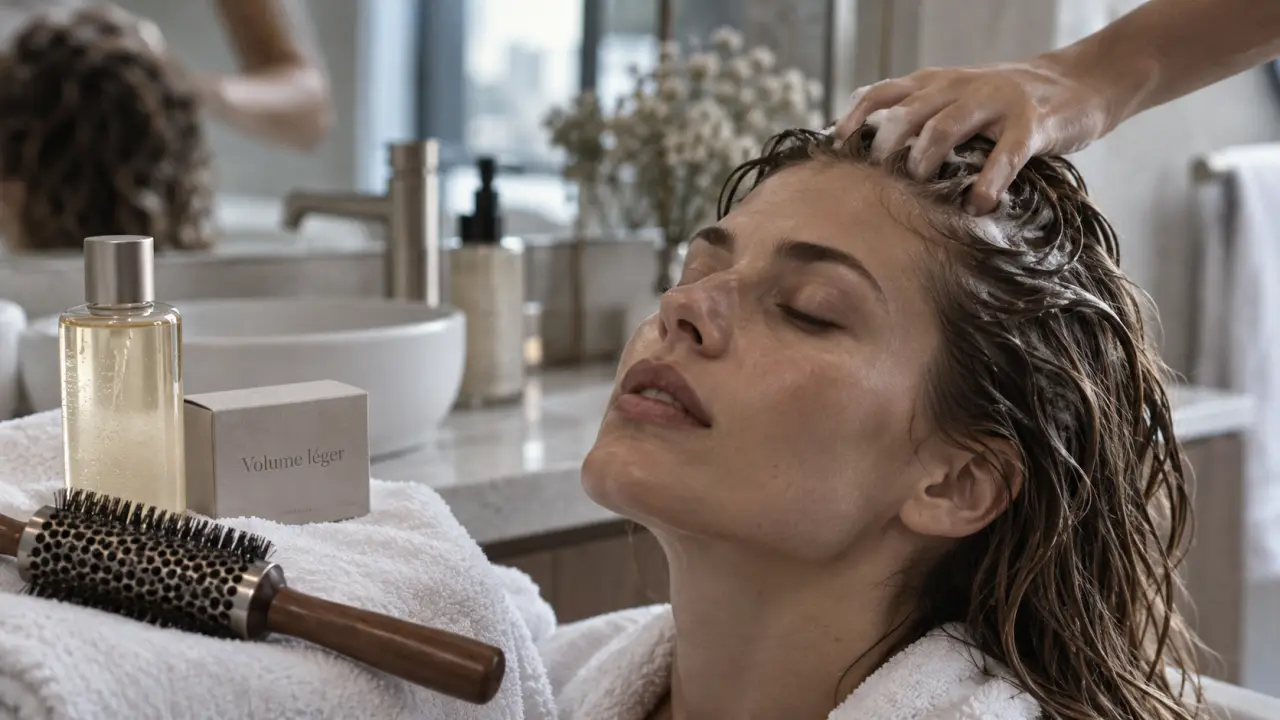 Cheveux fin shampoing volumateur aux racines, légèreté et volume