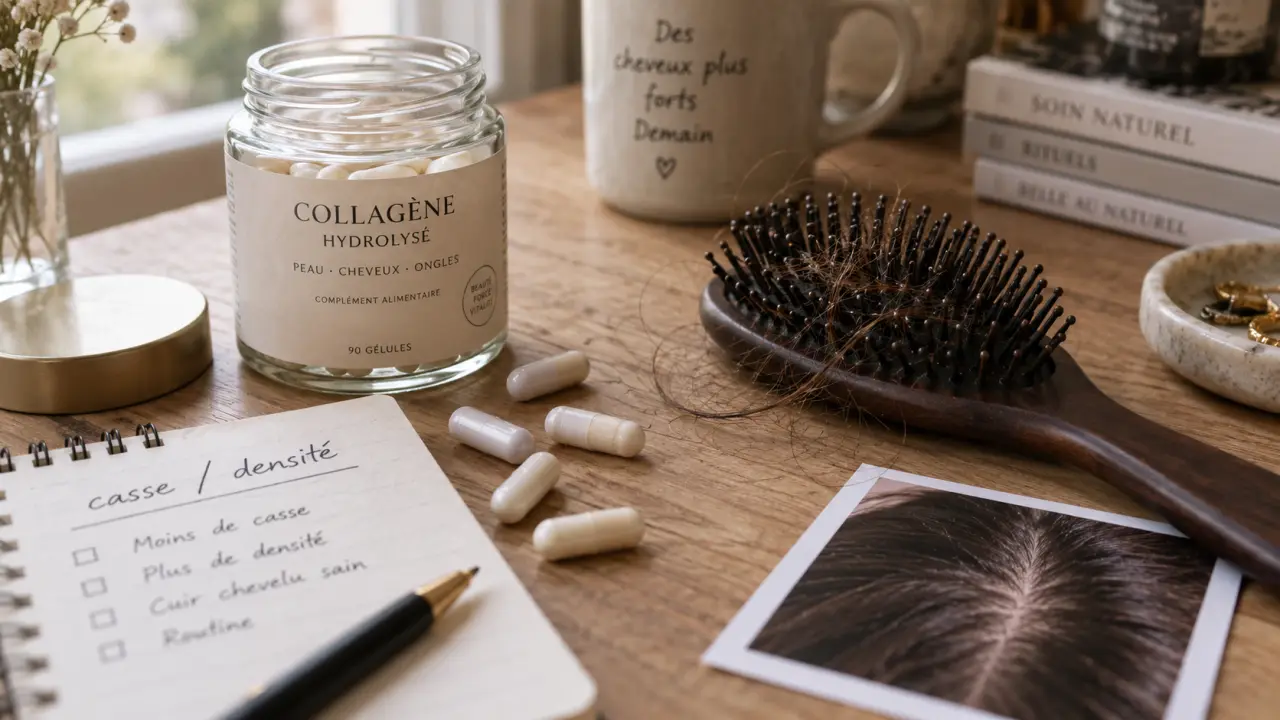 Collagène pour cheveux : gélules, cheveux cassés et racines