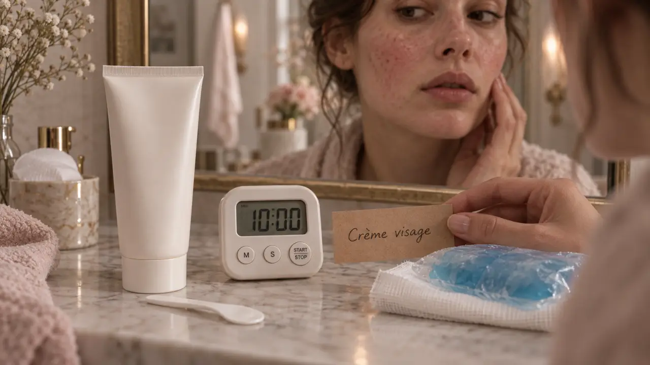 Crème dépilatoire visage danger : peau irritée après 5 minutes