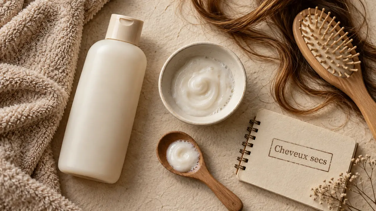 Shampoing pour les cheveux secs, nettoyage doux sans alourdir les racines
